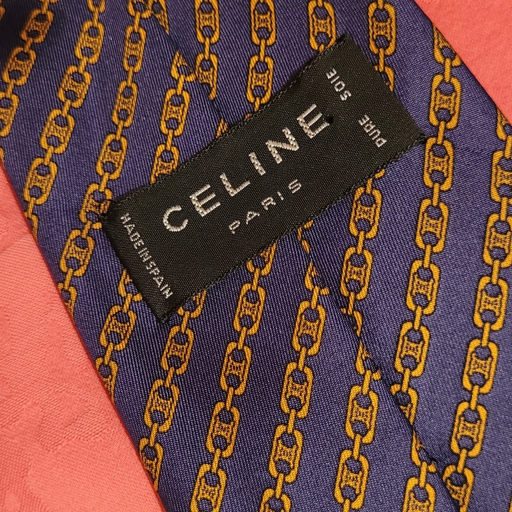 Celine Paris men's tie, made in France